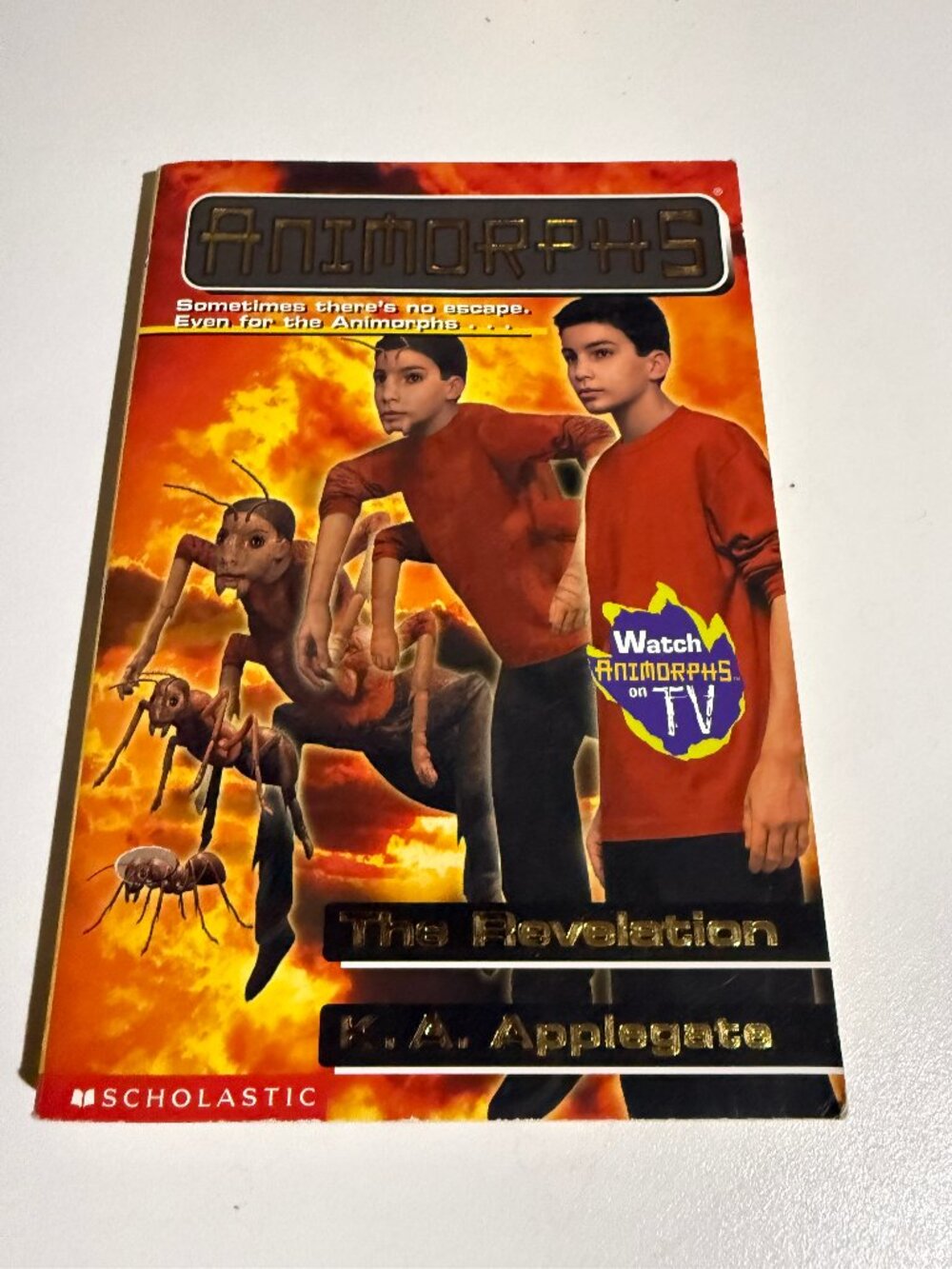 Animorphs #45 The Revelation K.A. Applegate 2000 Vintage Paperback Y2K Fantasy